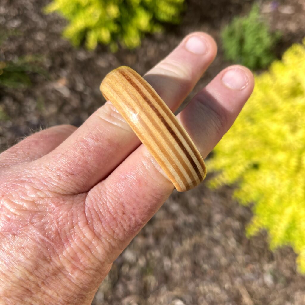 birch wood cock ring